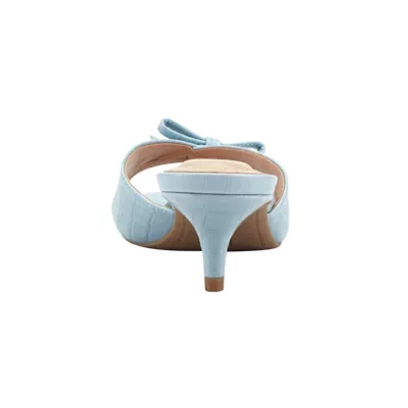 Rissie Slip-on Kitten Heel Dress Sandals