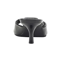 Meegin Slip-on Kitten Heel Dress Sandals