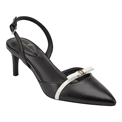 Pracen Pointy Toe Dress Slingback Pumps