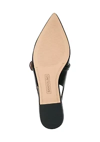 Aubriana Mary Jane Slingback Patent Flats