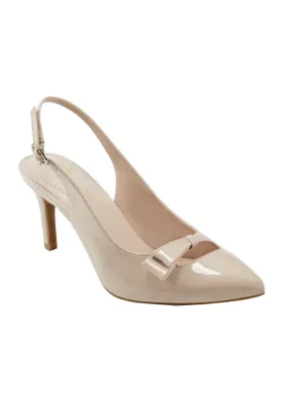 Gelli Bow Front Slingback Pumps