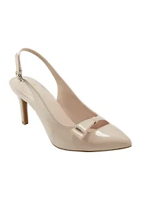 Gelli Bow Front Slingback Pumps