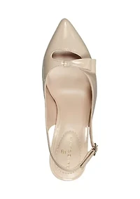 Gelli Bow Front Slingback Pumps