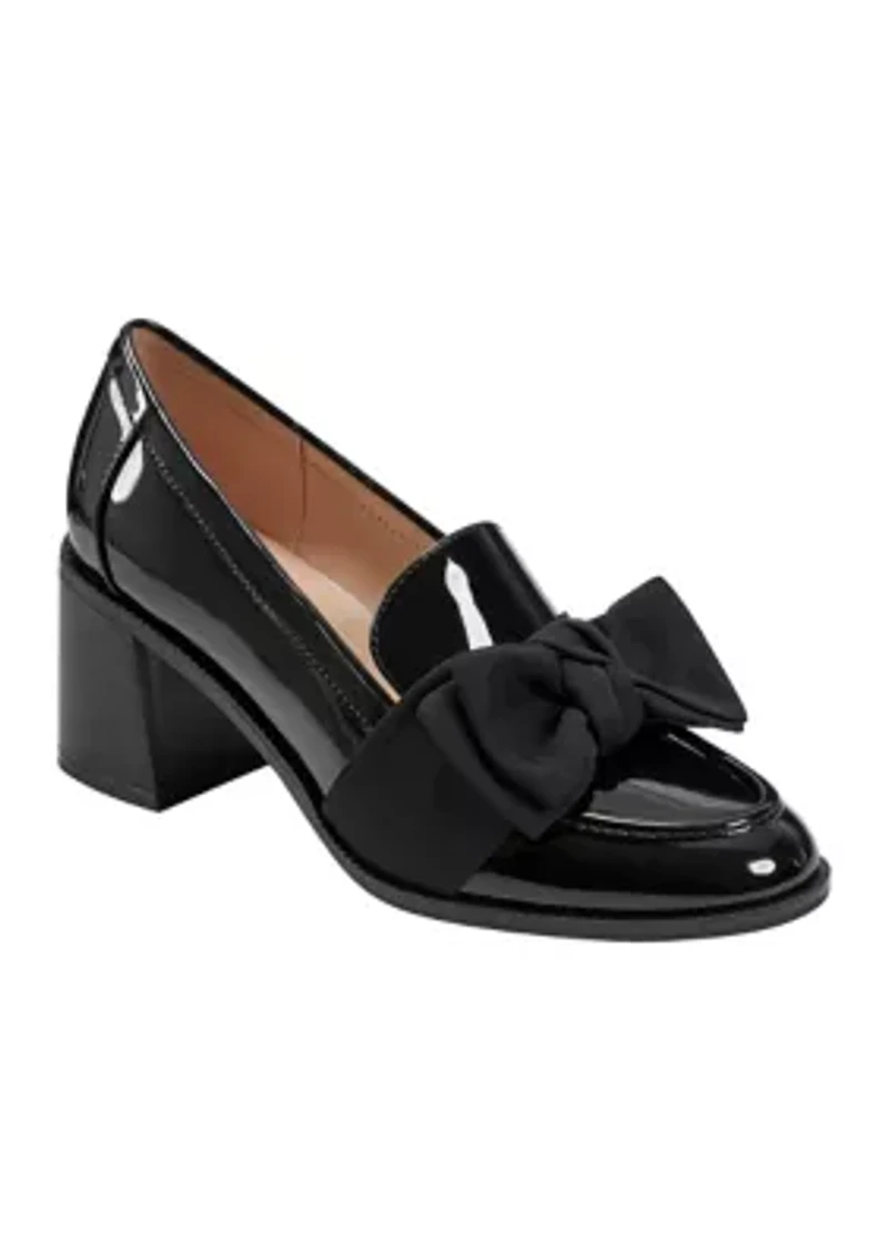 Korrar Patent Bow Loafers