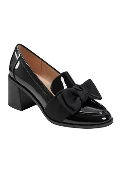 Korrar Patent Bow Loafers