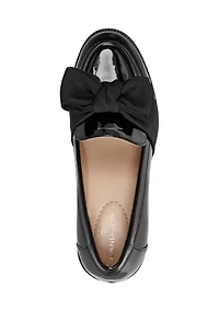 Korrar Patent Bow Loafers