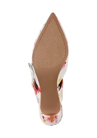 Millie Mule Floral Print Pumps