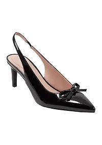 Shane Patent Slingback Heels
