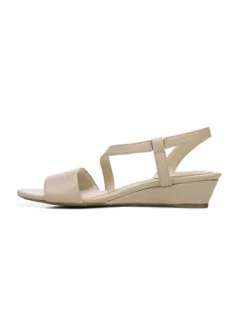 Lifestride Yasmine Strappy Sandal Silver Synthetic