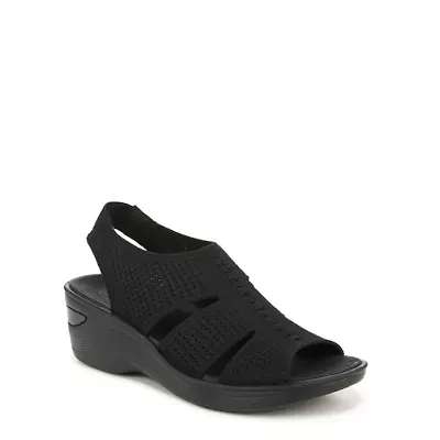Women'S Double Up Slingback Wedge Sandal