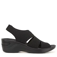 Women'S Double Up Slingback Wedge Sandal