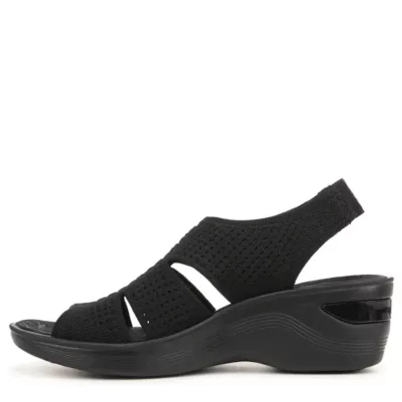 Women'S Double Up Slingback Wedge Sandal