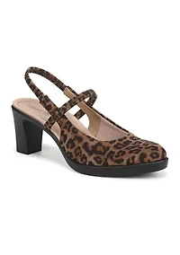 Evoke Leopard Heels
