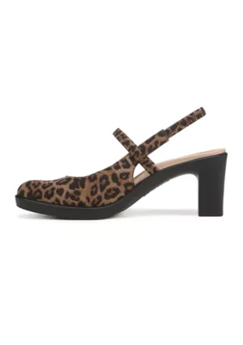 Evoke Leopard Heels