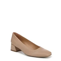 Huntley Block Heel Pump