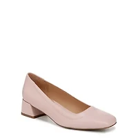 Huntley Block Heel Pump