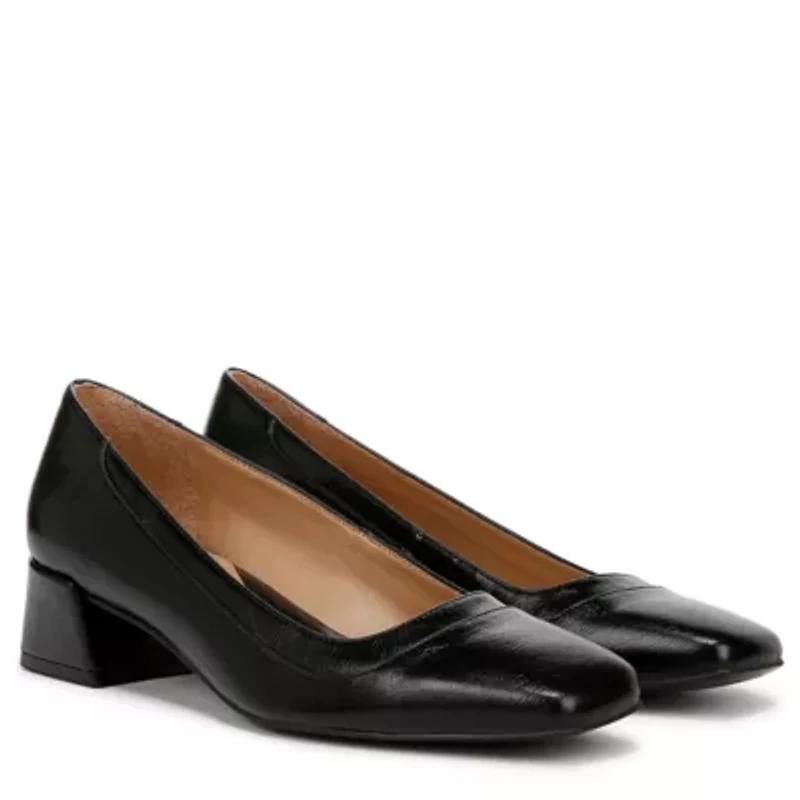 Huntley Block Heel Pump