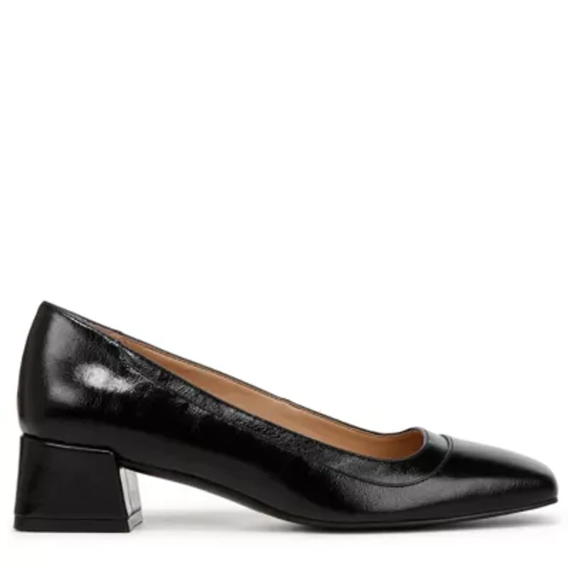 Huntley Block Heel Pump