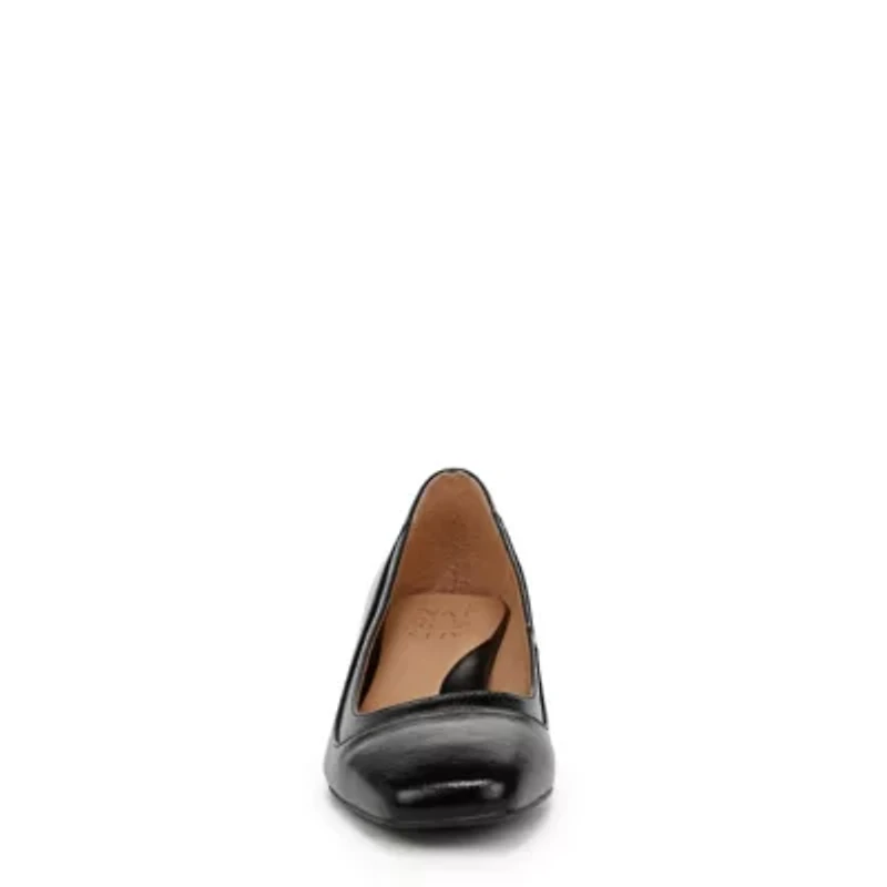 Huntley Block Heel Pump