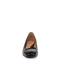 Huntley Block Heel Pump