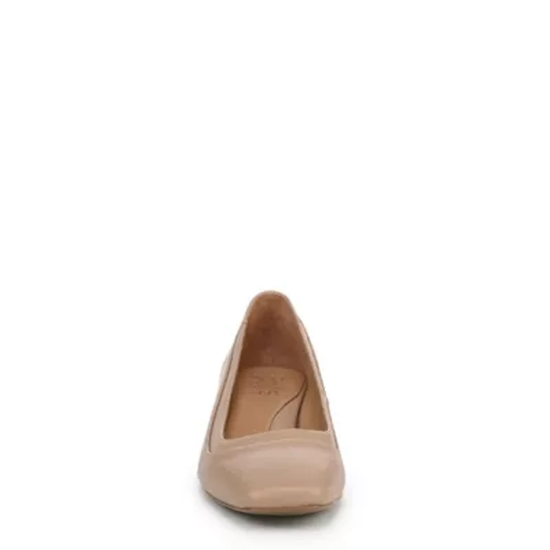 Huntley Block Heel Pump