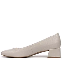Huntley Block Heel Pump