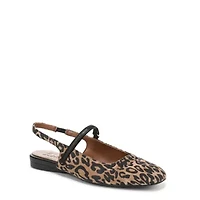 Connie Mary Jane Slingback Flat
