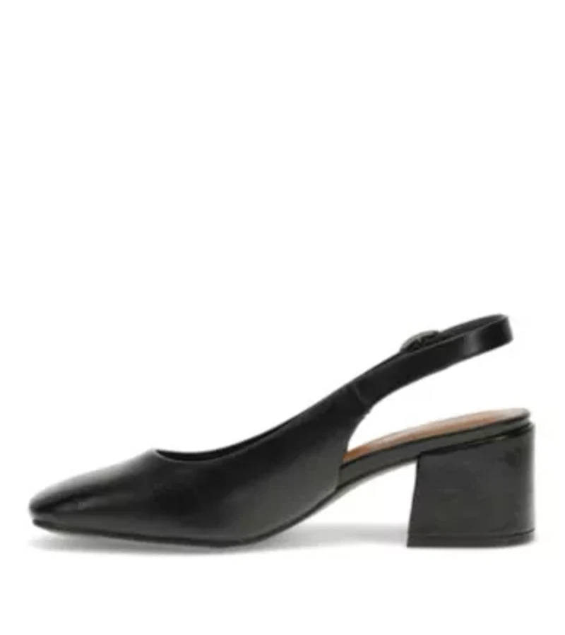 Ester Block Heel Slingback Pump