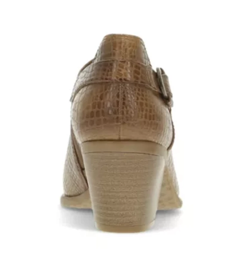Yanah Block Heel Ankle Bootie