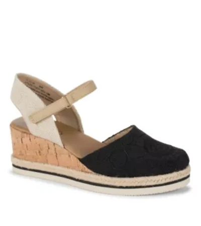 Alycia Closed Toe Wedge Sandal