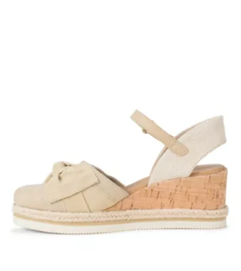 Arabelle Closed Toe Wedge Sandal