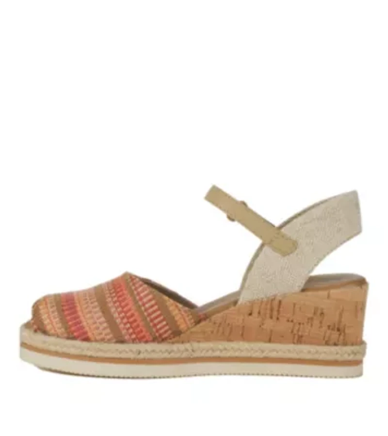Acadia Peep Toe Wedge Sandal