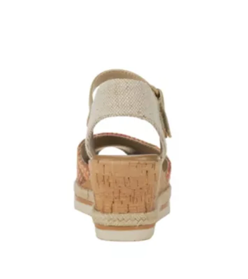 Acadia Peep Toe Wedge Sandal