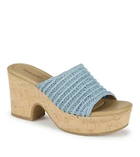 Teah Wedge Slide Sandal