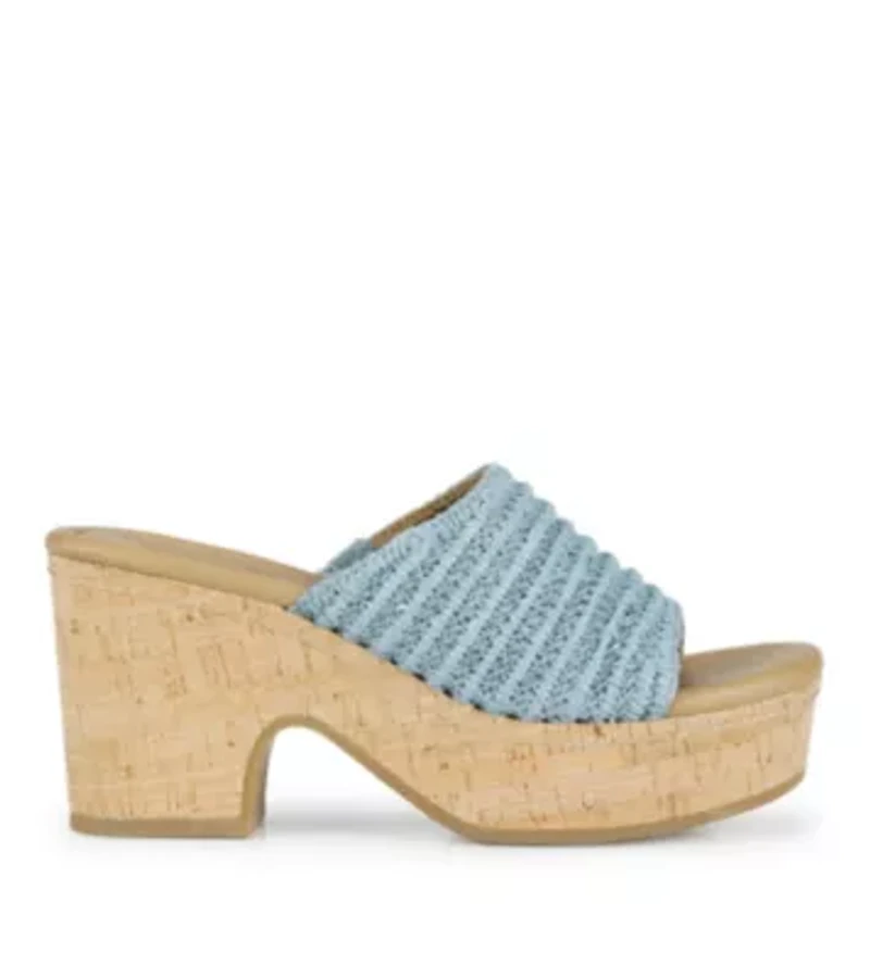 Teah Wedge Slide Sandal