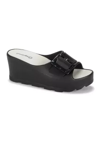 Britany Wedge Slide Sandal