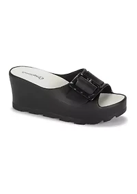 Britany Wedge Slide Sandal