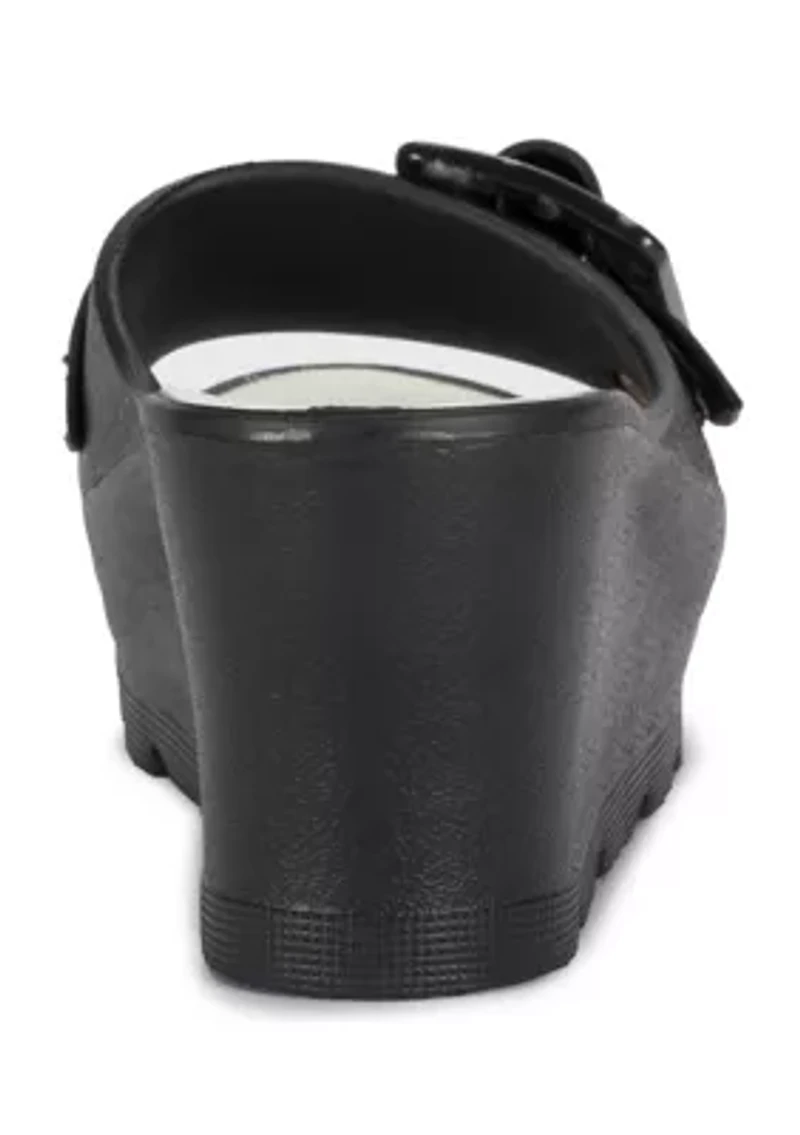 Britany Wedge Slide Sandal