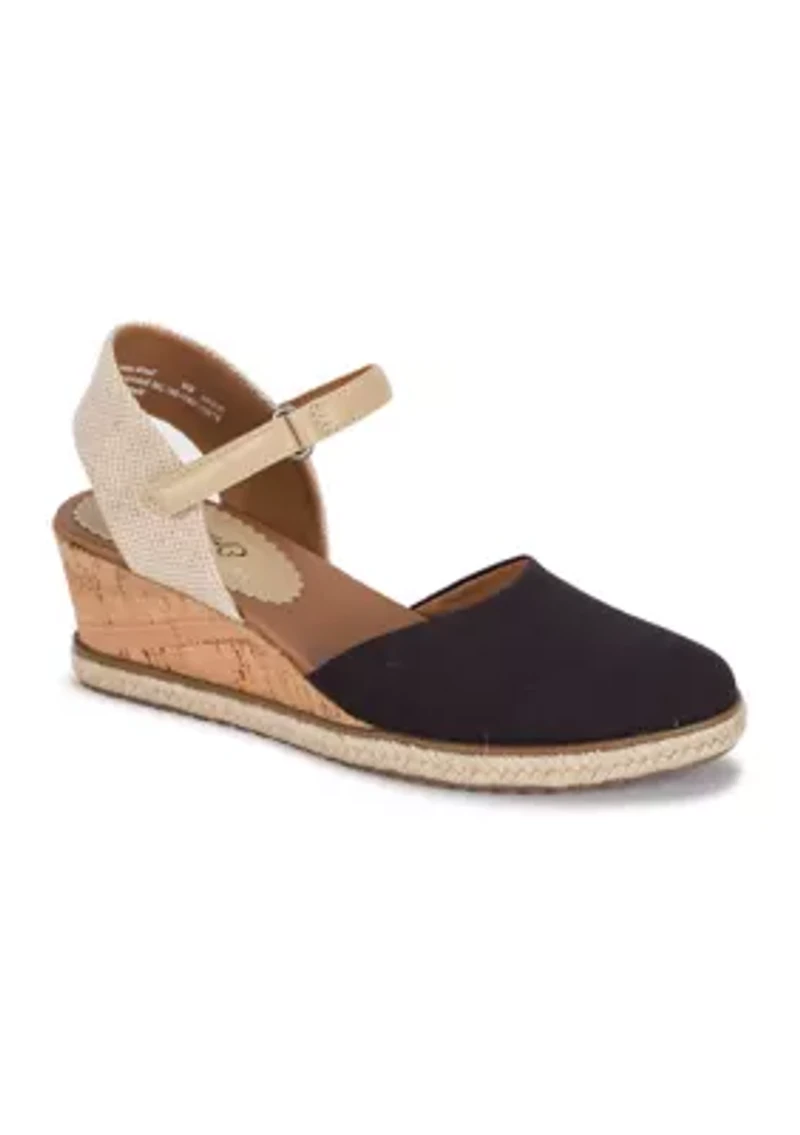 Ocean Closed Toe Wedge Sandal