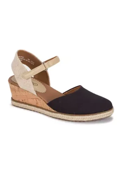 Ocean Closed Toe Wedge Sandal