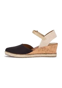 Ocean Closed Toe Wedge Sandal