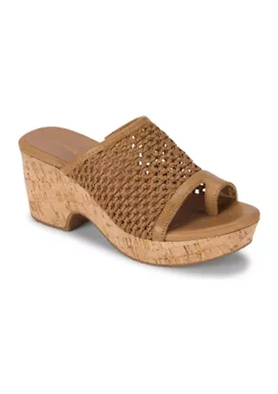 Bethie Wedge Sandal