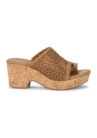 Bethie Wedge Sandal