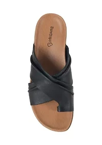 Geraldine Wedge Sandals