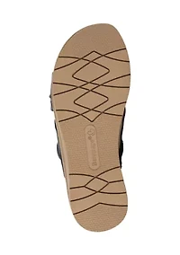 Geraldine Wedge Sandals