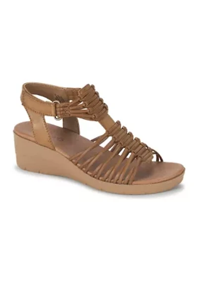 Kendra Wedge Sandals
