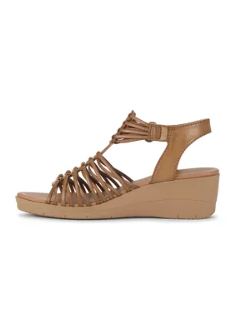 Kendra Wedge Sandals
