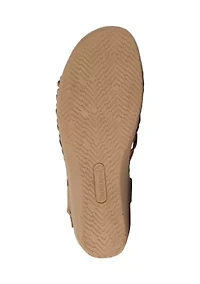 Kendra Wedge Sandals