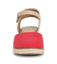 Ocean Closed Toe Wedge Sandal