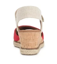 Ocean Closed Toe Wedge Sandal